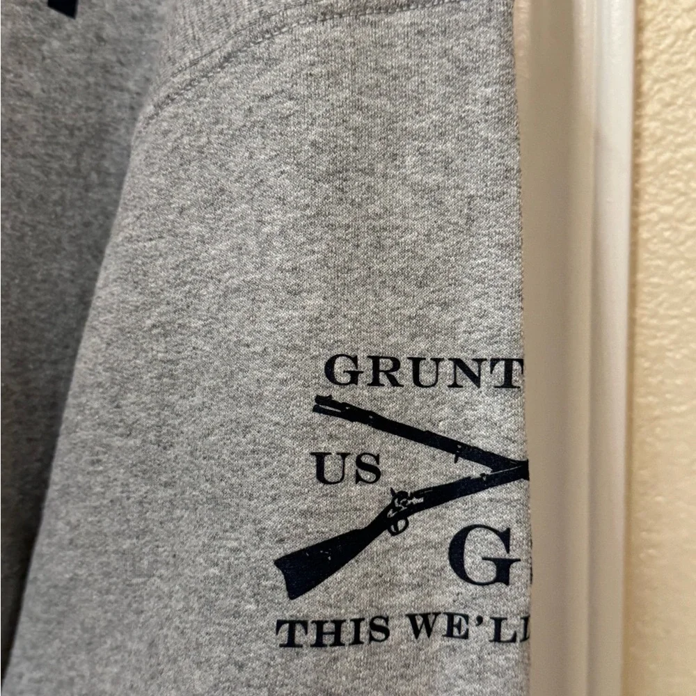 Patriot Zero F’s Given #0 Military Grunt Style High End Gray Men’s 3XL Hoodie - Picture 5 of 9